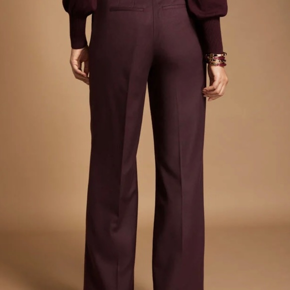 Talbots Luxe Italian Flannel Pants--NWT--3 colors: camel, caramel, and blue - Picture 2 of 11